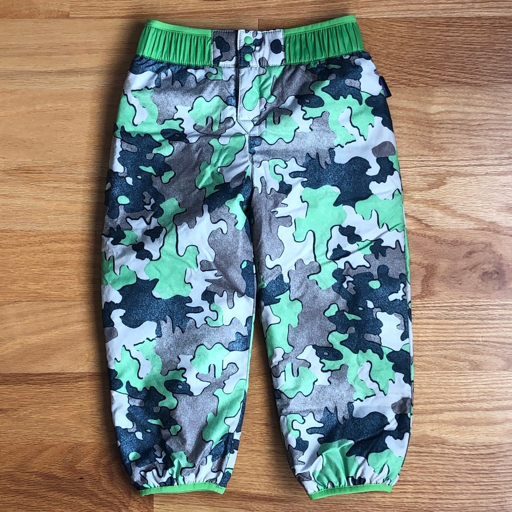 PATAGONIA BABY REVERSIBLE PUFF-BALL PANTS 3T